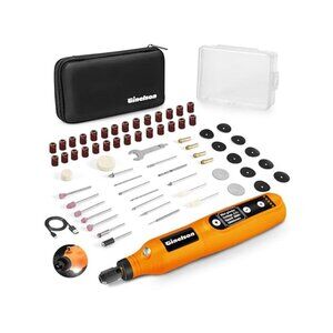 Versatile 5-Speed Cordless Rotary Tool Kit - 70 Piece Accessories